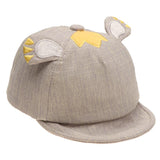 Maxbell Baby Boys Girls Children Infant Hat Peaked Hats Beret Kids Cap Grey - Aladdin Shoppers