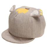 Maxbell Baby Boys Girls Children Infant Hat Peaked Hats Beret Kids Cap Grey - Aladdin Shoppers