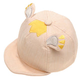 Maxbell Baby Boys Girls Children Infant Hat Peaked Hats Beret Kids Cap Linen - Aladdin Shoppers