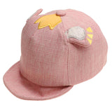 Maxbell Baby Boys Girls Children Infant Hat Peaked Hats Beret Kids Cap Pink - Aladdin Shoppers