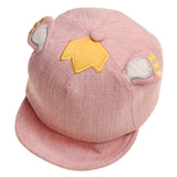 Maxbell Baby Boys Girls Children Infant Hat Peaked Hats Beret Kids Cap Pink - Aladdin Shoppers