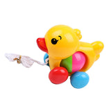 Maxbell Baby Learning Walk Toy, Multi-Colored Duck Vehicle with Sound, Kids Toddlers Developmental Toy - Aladdin Shoppers