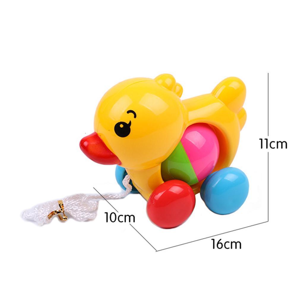 Maxbell Baby Learning Walk Toy, Multi-Colored Duck Vehicle with Sound, Kids Toddlers Developmental Toy - Aladdin Shoppers