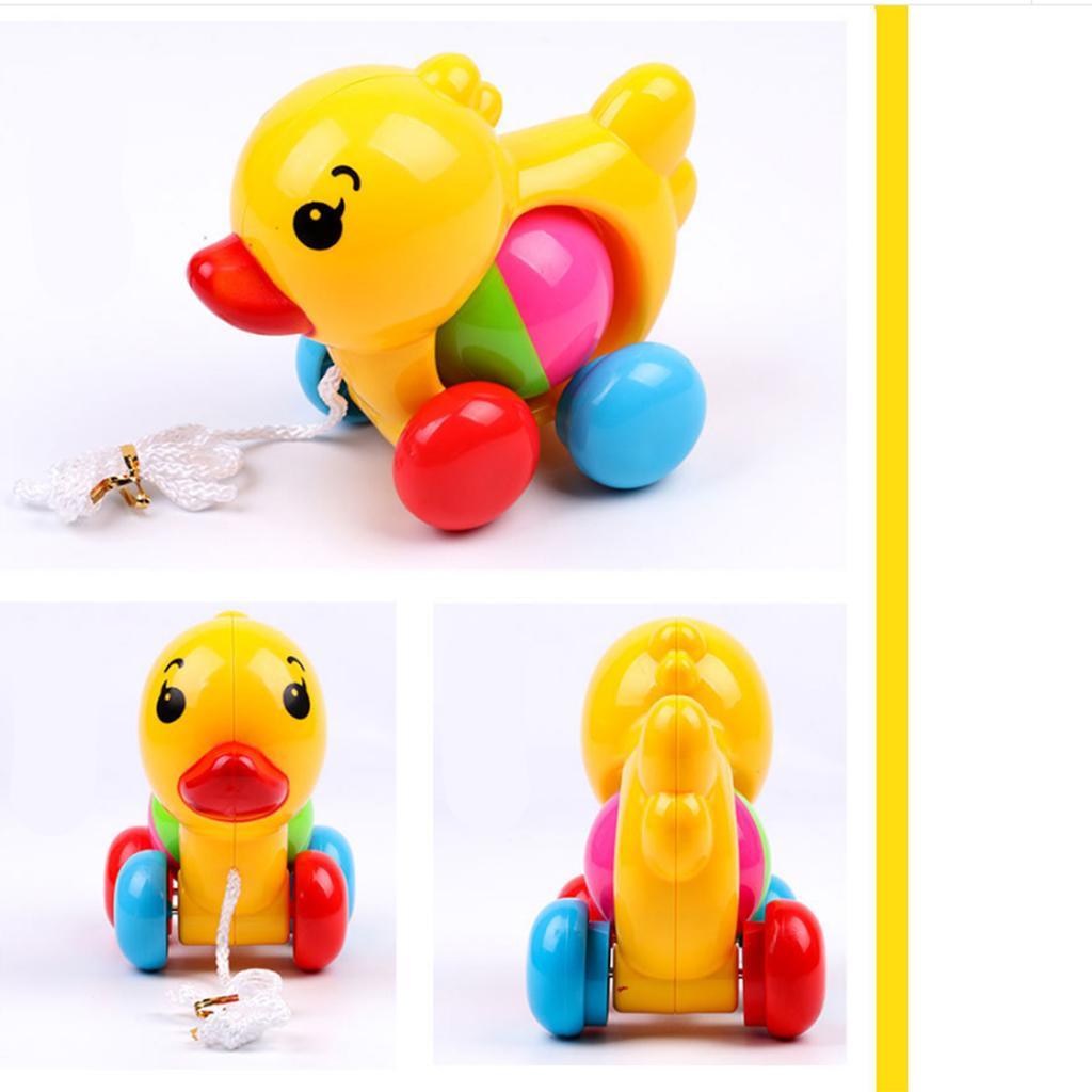 Maxbell Baby Learning Walk Toy, Multi-Colored Duck Vehicle with Sound, Kids Toddlers Developmental Toy - Aladdin Shoppers