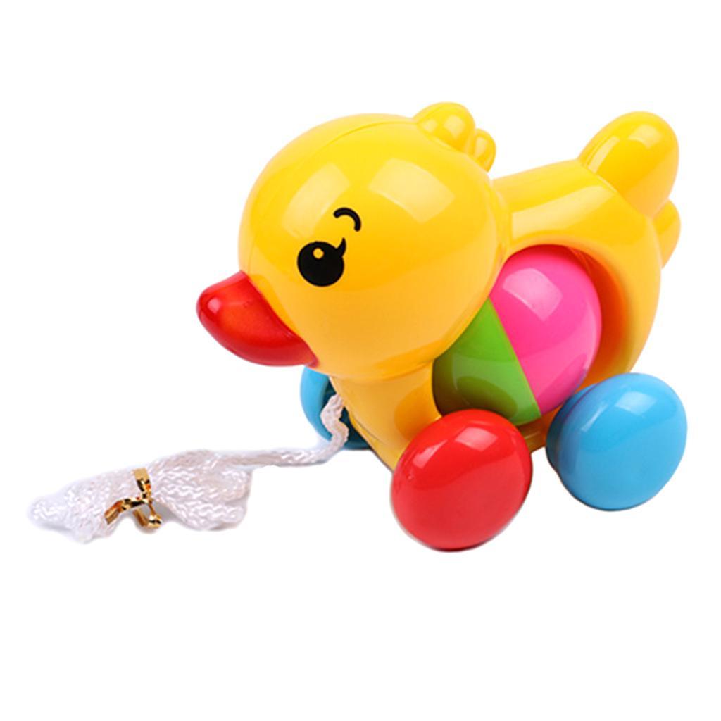 Maxbell Baby Learning Walk Toy, Multi-Colored Duck Vehicle with Sound, Kids Toddlers Developmental Toy - Aladdin Shoppers