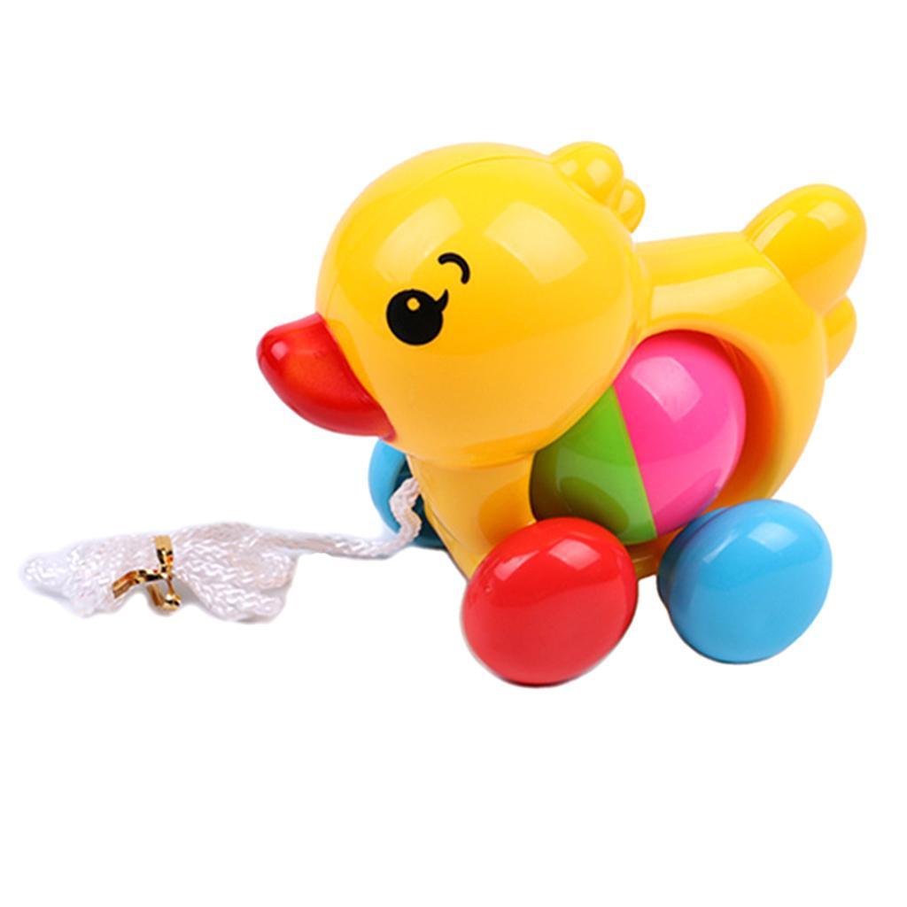 Maxbell Baby Learning Walk Toy, Multi-Colored Duck Vehicle with Sound, Kids Toddlers Developmental Toy - Aladdin Shoppers