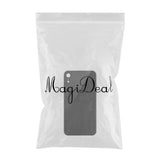Maxbell Back Rear Glass Housing Battery Cover Replacement For Apple iPhone XR black - Aladdin Shoppers