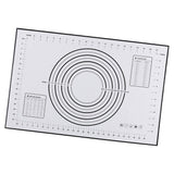 Maxbell Baking Mats Silicone Cake Dough Kneading Rolling Non-Stick Sheet 60x40 Black - Aladdin Shoppers
