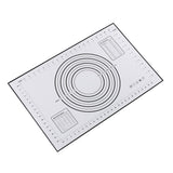 Maxbell Baking Mats Silicone Cake Dough Kneading Rolling Non-Stick Sheet 60x40 Black - Aladdin Shoppers