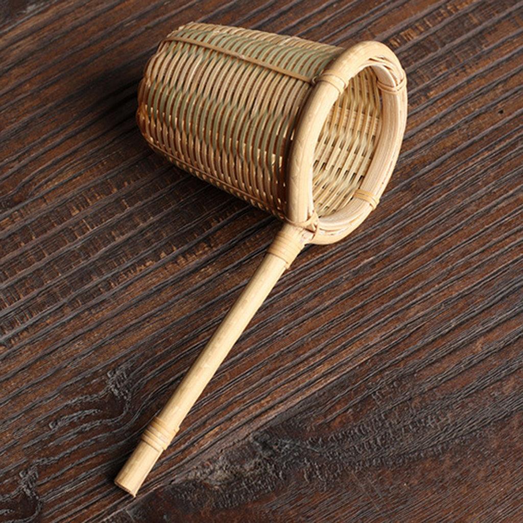 Maxbell Bamboo Tea Filter Strainer Heat-resistant Tea Set Bamboo Basket - Aladdin Shoppers