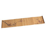 Maxbell Bamboo Tea Mat Zen Table Runner Teapot Cup Coaster Red Plum #6 - Aladdin Shoppers