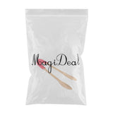 Maxbell Bamboo Toast Tongs Bread Salad Tongs Food Clip Baking Cooking Tongs Red 1 - Aladdin Shoppers