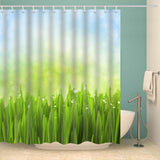 Maxbell Bathroom Digital Printing Polyester Shower Curtain 180x180 cm C0305 - Aladdin Shoppers