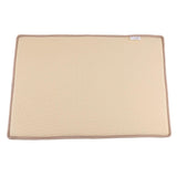Maxbell Bathroom Non-Slip Door Mat Bathmat Floor Rug Pure Color Khaki 50x80cm - Aladdin Shoppers