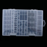 Maxbell Battery Organizer Storage Case Holder Container for AAA AA C D Batteries - Aladdin Shoppers