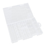 Maxbell Battery Organizer Storage Case Holder Container for AAA AA C D Batteries - Aladdin Shoppers