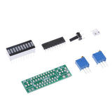 Maxbell Battery Power LED Bar Display Module Kits 10 Segments DIY LM3914 Kits Green - Aladdin Shoppers