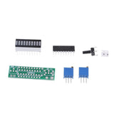 Maxbell Battery Power LED Bar Display Module Kits 10 Segments DIY LM3914 Kits Green - Aladdin Shoppers