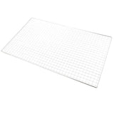 Maxbell BBQ Grates Replacement Barbecue Grill Mat Iron Mesh Outdoor Camping,50 x 30cm,Nonstick,for Fish Vegetable,Smoke, Bake, Roast, Braise - FDA-Approved, Reusable and Easy to Clean - Aladdin Shoppers