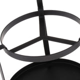 Maxbell Beverage Dispenser Glass Jar Metal Stand For Restaurant Hotel Golden - Aladdin Shoppers