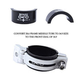 Maxbell Bicycle Front Derailleur Clip Adapter Clamp Shim Converter 28.6mm to 34.9mm MTB Mountain Road Bike Cycling Equipment Accessories - Aladdin Shoppers