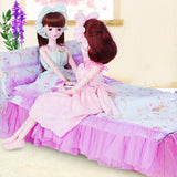 Maxbell BJD SD Doll Bed Handmade 1/3 Scale Furniture Toys For 60-70 cm Fashion Dolls - Aladdin Shoppers