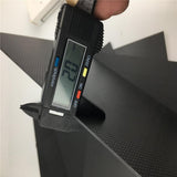 Maxbell Black 100% Carbon Fiber Plate Panel 200x300mm 0.5-3.0mm Matte 200x300x1.0mm - Aladdin Shoppers