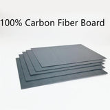 Maxbell Black 100% Carbon Fiber Plate Panel 200x300mm 0.5-3.0mm Matte 200x300x1.5mm - Aladdin Shoppers
