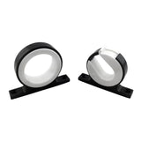 Maxbell Black Aluminun Multiple Fishing Rod Holder Bracket Mount for Boat Sailing