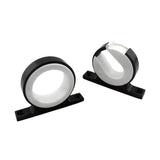 Maxbell Black Aluminun Multiple Fishing Rod Holder Bracket Mount for Boat Sailing - Aladdin Shoppers