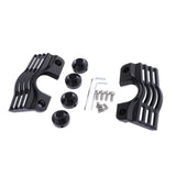 Maxbell Black Slotted Finned Spark Plug Head Bolt Covers for Harley 99-16 - Aladdin Shoppers