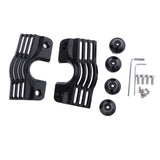 Maxbell Black Slotted Finned Spark Plug Head Bolt Covers for Harley 99-16 - Aladdin Shoppers