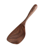 Maxbell Black Walnut Wooden Serving Spoon Ladle Scoop for Mixing Stirring Soup B - Aladdin Shoppers
