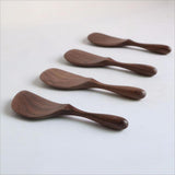 Maxbell Black Walnut Wooden Serving Spoon Ladle Scoop for Mixing Stirring Soup B - Aladdin Shoppers