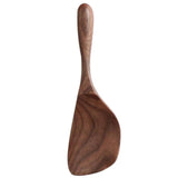 Maxbell Black Walnut Wooden Serving Spoon Ladle Scoop for Mixing Stirring Soup B - Aladdin Shoppers