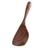 Maxbell Black Walnut Wooden Serving Spoon Ladle Scoop for Mixing Stirring Soup B - Aladdin Shoppers
