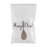 Maxbell Black Walnut Wooden Serving Spoon Ladle Scoop for Mixing Stirring Soup C - Aladdin Shoppers