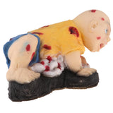 Maxbell Bloody Zombie Doll Creepy Crawl Zombie Baby Doll Halloween Party Decoration - Aladdin Shoppers