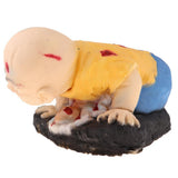 Maxbell Bloody Zombie Doll Creepy Crawl Zombie Baby Doll Halloween Party Decoration - Aladdin Shoppers