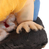 Maxbell Bloody Zombie Doll Creepy Crawl Zombie Baby Doll Halloween Party Decoration - Aladdin Shoppers