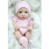 Maxbell Blue Romper Jumpsuit Socks Hat Set for 10''-11'' Reborn Baby Girl Doll - Aladdin Shoppers