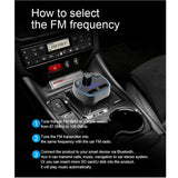 Maxbell Bluetooth 4.2 Car Bluetooth Transmitter Car MP3 Player U disk for Car - Aladdin Shoppers