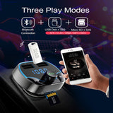 Maxbell Bluetooth 4.2 Car Bluetooth Transmitter Car MP3 Player U disk for Car - Aladdin Shoppers