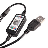 Maxbell Bluetooth Control RGB LED Strip Light USB Car Lights TV Back Lamp 2m - Aladdin Shoppers