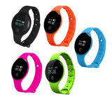 Maxbell Bluetooth Smart Band Watch Fitness Tracker Bracelet Heart Rate Steps Black - Aladdin Shoppers