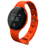 Maxbell Bluetooth Smart Band Watch Fitness Tracker Bracelet Heart Rate Steps Orange - Aladdin Shoppers