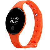 Maxbell Bluetooth Smart Band Watch Fitness Tracker Bracelet Heart Rate Steps Orange - Aladdin Shoppers