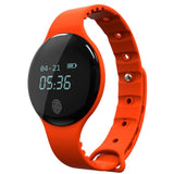 Maxbell Bluetooth Smart Band Watch Fitness Tracker Bracelet Heart Rate Steps Orange - Aladdin Shoppers