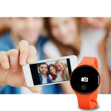 Maxbell Bluetooth Smart Band Watch Fitness Tracker Bracelet Heart Rate Steps Orange - Aladdin Shoppers