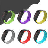 Maxbell Bluetooth Smart Watch Heart Rate Blood Pressure Fitness Tracker Wristband Blue - Aladdin Shoppers